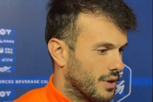 24球領跑射手榜！卡扎伊什維利：沒想太多榮譽，主場踢誰都占優(yōu)