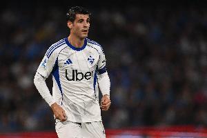 巔峰不再??33歲莫拉塔對(duì)拿波里失點(diǎn)+賽季12場(chǎng)0球，現(xiàn)身價(jià)1100萬