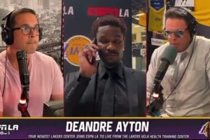 艾頓：盧卡已經(jīng)給我發(fā)短信了，但老詹還沒聲