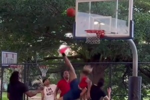 這就是我不扣籃的原因??????