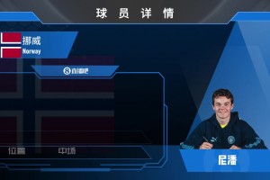 1500萬歐加盟曼城！挪威18歲天才中場(chǎng)尼潘精彩集錦