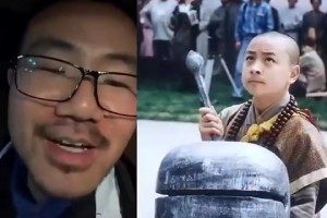 徐靜雨：我有釋小龍微信，他籃球打得很好身體很壯，我干不過(guò)他