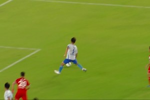 常州0-2落后了，徐州邊路快速反擊杜明洋門前輕松推射破門