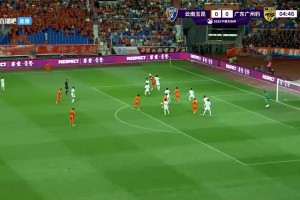 云南玉昆完美開局！羅競轉身抽射破門