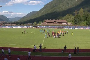 【集錦】友誼賽-德布勞內(nèi)出戰(zhàn) 那不勒斯0-2意丙球隊阿雷索