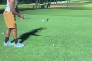 我知道金州有一個(gè)小學(xué)生很愛(ài)打高爾夫，要不去學(xué)學(xué)呢??