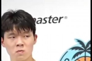 繃不住了！網(wǎng)友惡搞！楊瀚森：我在NBA打得好好的……