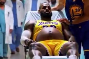 ??老詹懷了庫里的娃生了個登哥？詹姆斯團隊對AI作者發(fā)出禁令