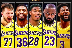 詹皇+77+聰明哥+八村+頓寶！這會是湖人新賽季的首發(fā)嗎??