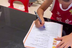 很有志氣！周琦兒子：我爸可是周琦，我要是不會(huì)打球多丟人啊