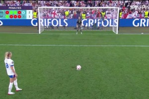 大心臟！凱莉點球大戰(zhàn)第5罰命中！英格蘭女足衛(wèi)冕歐洲杯！