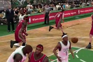 那年第一次拿MVP！2K9里的詹姆斯，操作起來(lái)太絲滑了~