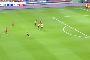 連扳2球！亞贊反越位低射遠(yuǎn)角得手，首爾2-2巴薩??