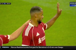 利物浦3-2畢巴！加克波禁區(qū)內(nèi)連續(xù)晃動抽射破門雙響！