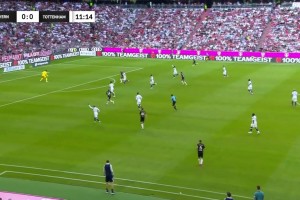 【集錦】德電信杯-凱恩破門弒舊主科曼破門建功 拜仁4-0大勝熱刺