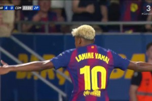 費(fèi)蘭中路分球送助攻，亞馬爾不停球打門得手梅開(kāi)二度！