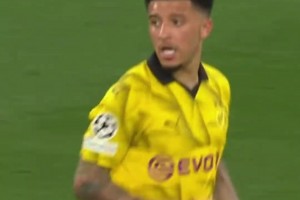 那是真戰(zhàn)神！23-24歐冠半決賽，桑喬單場(chǎng)12次過人把巴黎都過懵了