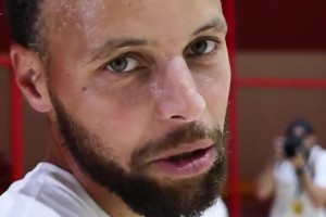 金州口音？？庫(kù)里嘗試用中文數(shù)數(shù)：勒、提、八、酒、席????