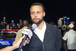 從CCTV5到CCTV1！庫(kù)里接受央視采訪：重慶十年變了很多