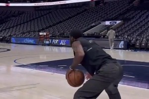 籃球干貨：歐文賽前絲滑的運(yùn)球技術(shù) 國內(nèi)誰能做到？