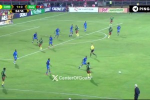 世預(yù)賽非洲區(qū)，姆貝莫助攻隊(duì)友助攻一球