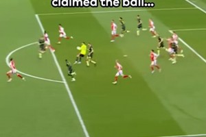 快如閃電！賴斯10秒奔襲70米送助攻！