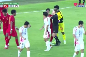 差點(diǎn)被魚腩隊(duì)逼平！U23日本2-1險(xiǎn)勝緬甸！補(bǔ)時(shí)點(diǎn)球絕殺！