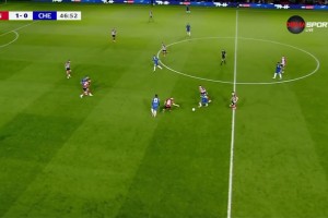 這球漂亮！喬治迎球勁射中框世界波破門(mén)，切爾西1-1扳平林肯城