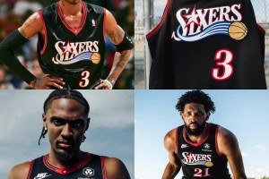 艾弗森時(shí)代！76人這件經(jīng)典球衣新賽季要回歸了！還配專屬球場(chǎng)