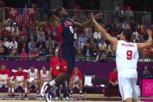 你們是不是都快忘了巔峰詹姆斯打奧運(yùn)會(huì)是什么樣子