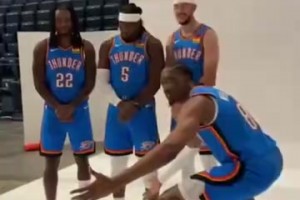 年輕人組回歸！雷霆媒體日花絮！難以想象這幫人是衛(wèi)冕冠軍！