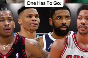 巔峰AI、羅斯、歐文、威少，必須去掉一個選誰？貝弗利：我選威少