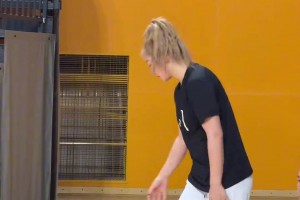 夢姐賽前花式熱身，這波反應力訓練你學會了嗎？