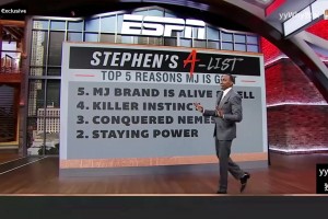 A史密斯：?jiǎn)痰げ挥玫教帗Q隊(duì)就贏了六次總冠軍，皮蓬是內(nèi)部開發(fā)！