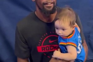 杜蘭特這帶娃天賦如何？