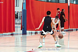 趙維倫單挑NBA超六普理查德，技術(shù)還是很細(xì)膩的