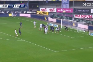 神仙球！恰20角球平抽弧頂，澤林斯基凌空世界波